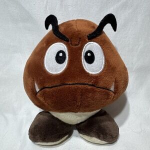 Sanei Super Mario Bros. All Star Collection 5" Goomba Plush NINTENDO Gamer Plush